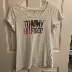 Tommy Hilfiger Round neck logo tee